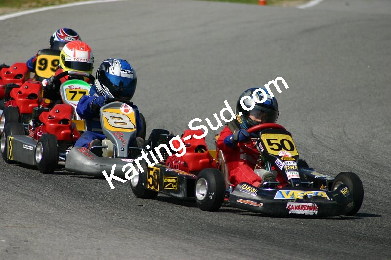 13/05/2007 : 1ère manche du challenge des circuits – 2ème manche du Trophée Vincent Sanchez – 3ème manche du Championnat Régional Languedoc – Lavelanet (Photos Patrice Bompas) 2007 — karting