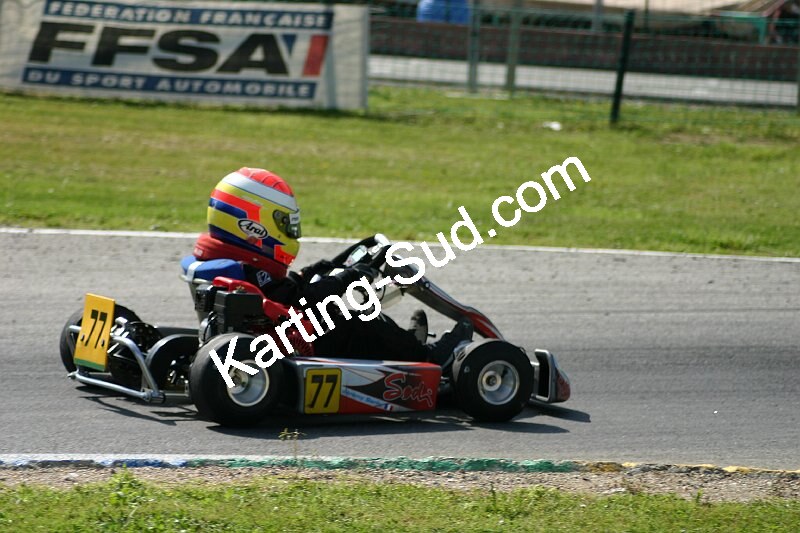 13/05/2007 : 1ère manche du challenge des circuits – 2ème manche du Trophée Vincent Sanchez – 3ème manche du Championnat Régional Languedoc – Lavelanet (Photos Patrice Bompas) 2007 — karting