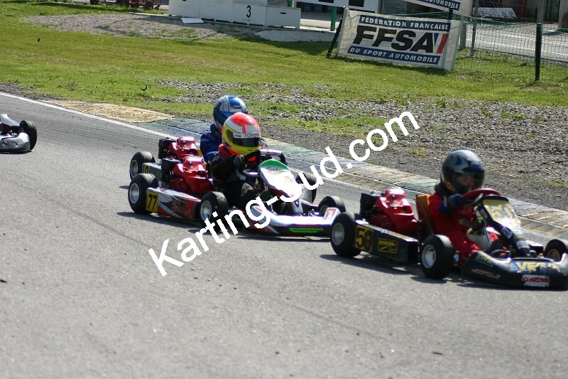 13/05/2007 : 1ère manche du challenge des circuits – 2ème manche du Trophée Vincent Sanchez – 3ème manche du Championnat Régional Languedoc – Lavelanet (Photos Patrice Bompas) 2007 — karting