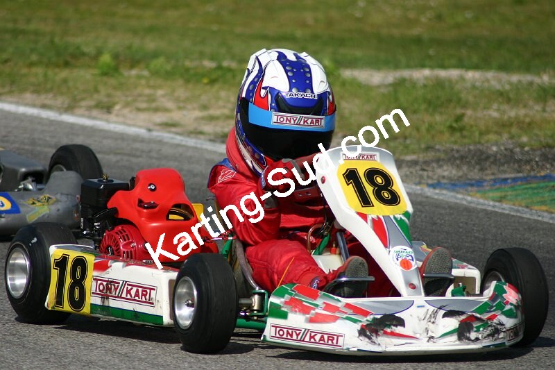 13/05/2007 : 1ère manche du challenge des circuits – 2ème manche du Trophée Vincent Sanchez – 3ème manche du Championnat Régional Languedoc – Lavelanet (Photos Patrice Bompas) 2007 — karting