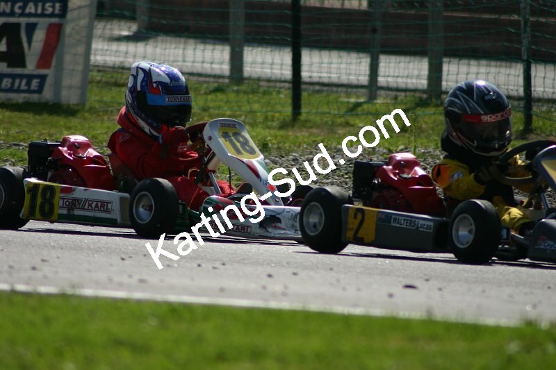 13/05/2007 : 1ère manche du challenge des circuits – 2ème manche du Trophée Vincent Sanchez – 3ème manche du Championnat Régional Languedoc – Lavelanet (Photos Patrice Bompas) 2007 — karting