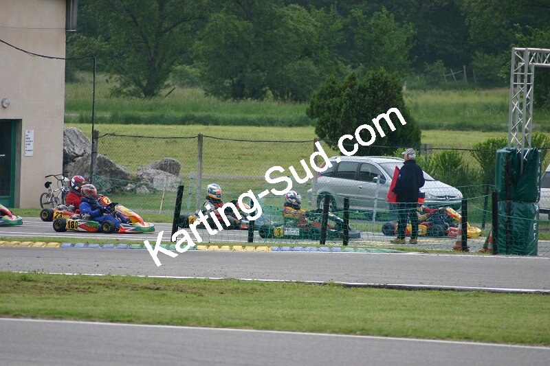 13/05/2007 : 1ère manche du challenge des circuits – 2ème manche du Trophée Vincent Sanchez – 3ème manche du Championnat Régional Languedoc – Lavelanet (Photos Patrice Bompas) 2007 — karting