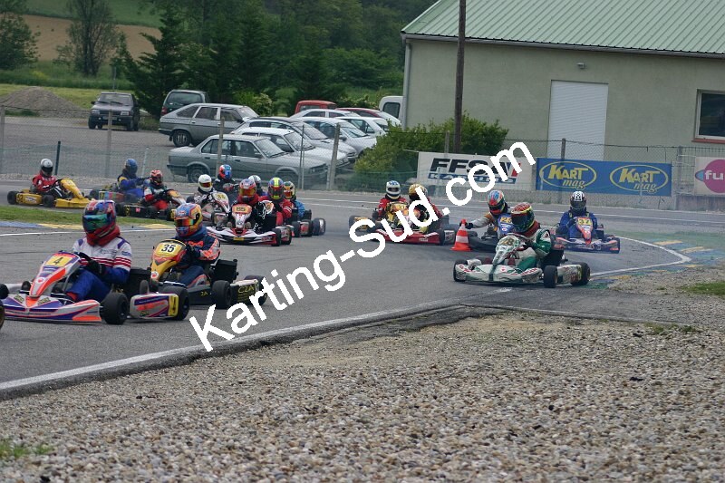 13/05/2007 : 1ère manche du challenge des circuits – 2ème manche du Trophée Vincent Sanchez – 3ème manche du Championnat Régional Languedoc – Lavelanet (Photos Patrice Bompas) 2007 — karting