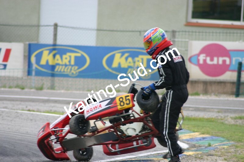 13/05/2007 : 1ère manche du challenge des circuits – 2ème manche du Trophée Vincent Sanchez – 3ème manche du Championnat Régional Languedoc – Lavelanet (Photos Patrice Bompas) 2007 — karting