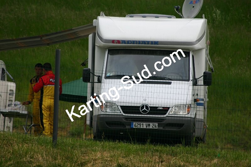13/05/2007 : 1ère manche du challenge des circuits – 2ème manche du Trophée Vincent Sanchez – 3ème manche du Championnat Régional Languedoc – Lavelanet (Photos Patrice Bompas) 2007 — karting
