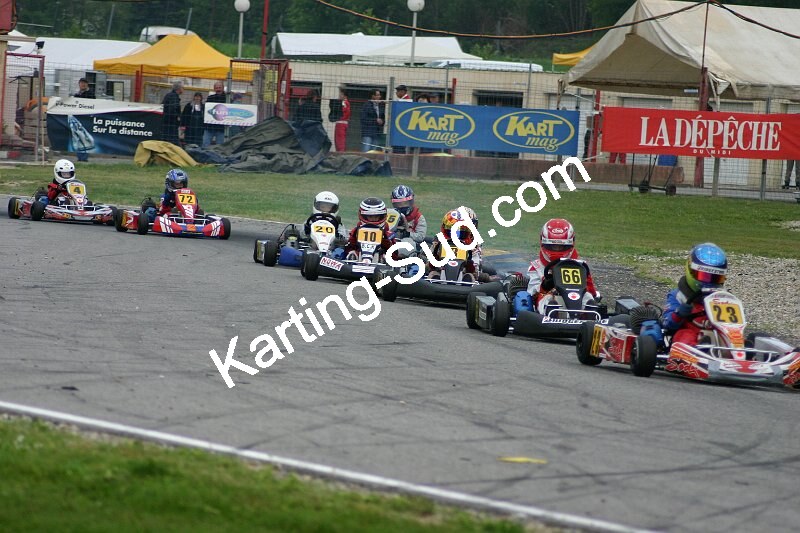 13/05/2007 : 1ère manche du challenge des circuits – 2ème manche du Trophée Vincent Sanchez – 3ème manche du Championnat Régional Languedoc – Lavelanet (Photos Patrice Bompas) 2007 — karting