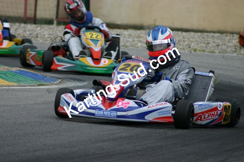 13/05/2007 : 1ère manche du challenge des circuits – 2ème manche du Trophée Vincent Sanchez – 3ème manche du Championnat Régional Languedoc – Lavelanet (Photos Patrice Bompas) 2007 — karting