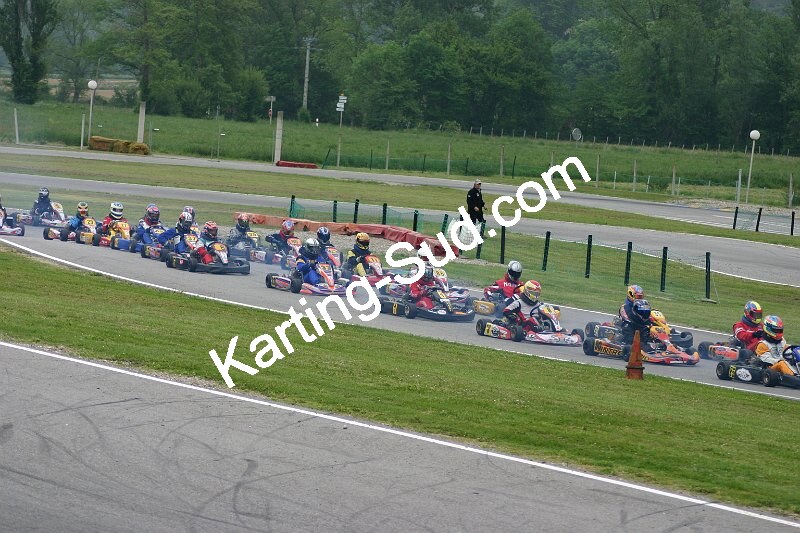 13/05/2007 : 1ère manche du challenge des circuits – 2ème manche du Trophée Vincent Sanchez – 3ème manche du Championnat Régional Languedoc – Lavelanet (Photos Patrice Bompas) 2007 — karting