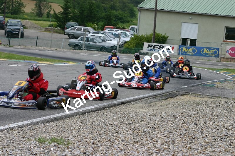 13/05/2007 : 1ère manche du challenge des circuits – 2ème manche du Trophée Vincent Sanchez – 3ème manche du Championnat Régional Languedoc – Lavelanet (Photos Patrice Bompas) 2007 — karting