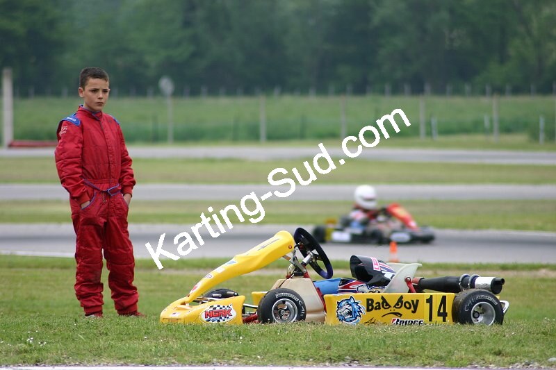 13/05/2007 : 1ère manche du challenge des circuits – 2ème manche du Trophée Vincent Sanchez – 3ème manche du Championnat Régional Languedoc – Lavelanet (Photos Patrice Bompas) 2007 — karting
