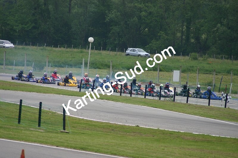 13/05/2007 : 1ère manche du challenge des circuits – 2ème manche du Trophée Vincent Sanchez – 3ème manche du Championnat Régional Languedoc – Lavelanet (Photos Patrice Bompas) 2007 — karting