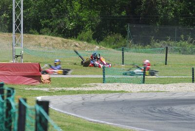 13/05/2007 : 1ère manche du challenge des circuits – 2ème manche du Trophée Vincent Sanchez – 3ème manche du Championnat Régional Languedoc – Lavelanet (Photos Patrick Lascombes) 2007 — karting