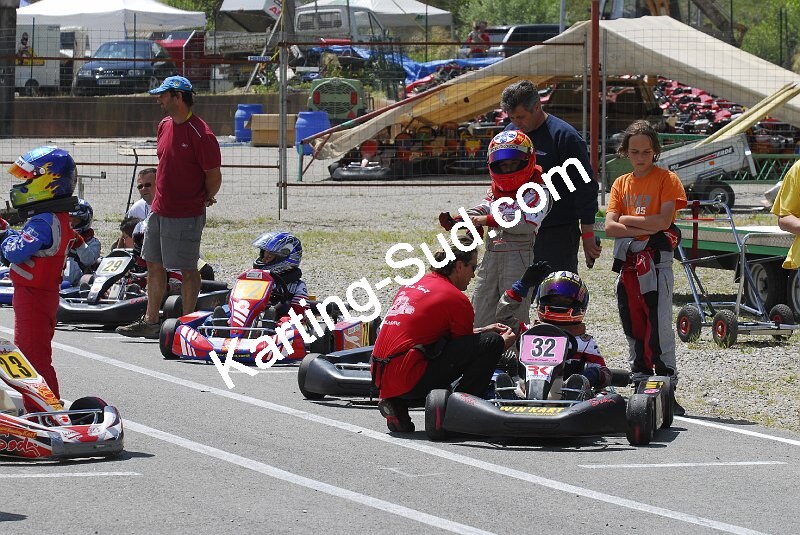 13/05/2007 : 1ère manche du challenge des circuits – 2ème manche du Trophée Vincent Sanchez – 3ème manche du Championnat Régional Languedoc – Lavelanet (Photos Patrick Lascombes) 2007 — karting