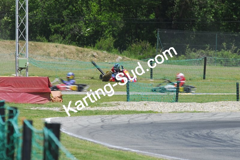 13/05/2007 : 1ère manche du challenge des circuits – 2ème manche du Trophée Vincent Sanchez – 3ème manche du Championnat Régional Languedoc – Lavelanet (Photos Patrick Lascombes) 2007 — karting