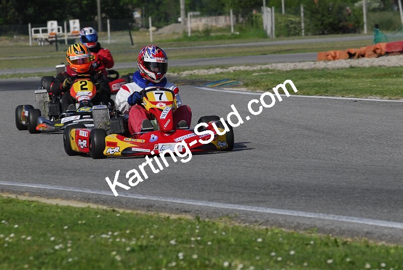 13/05/2007 : 1ère manche du challenge des circuits – 2ème manche du Trophée Vincent Sanchez – 3ème manche du Championnat Régional Languedoc – Lavelanet (Photos Patrick Lascombes) 2007 — karting