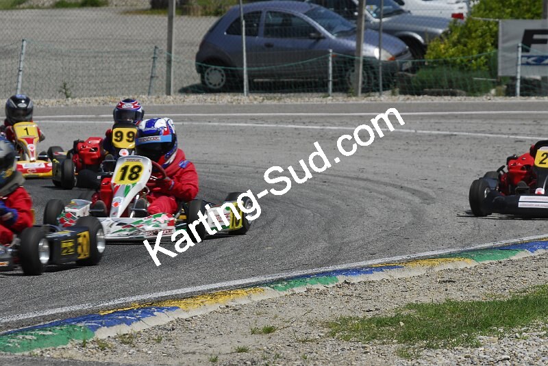 13/05/2007 : 1ère manche du challenge des circuits – 2ème manche du Trophée Vincent Sanchez – 3ème manche du Championnat Régional Languedoc – Lavelanet (Photos Patrick Lascombes) 2007 — karting
