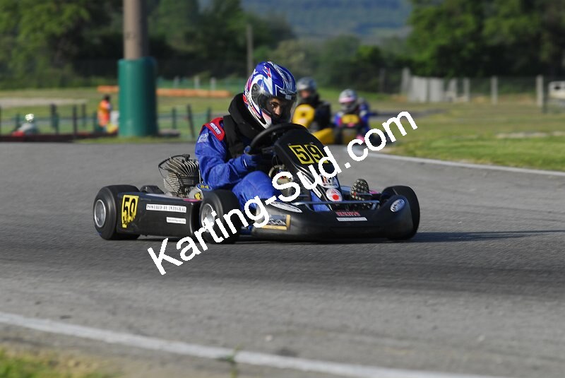 13/05/2007 : 1ère manche du challenge des circuits – 2ème manche du Trophée Vincent Sanchez – 3ème manche du Championnat Régional Languedoc – Lavelanet (Photos Patrick Lascombes) 2007 — karting