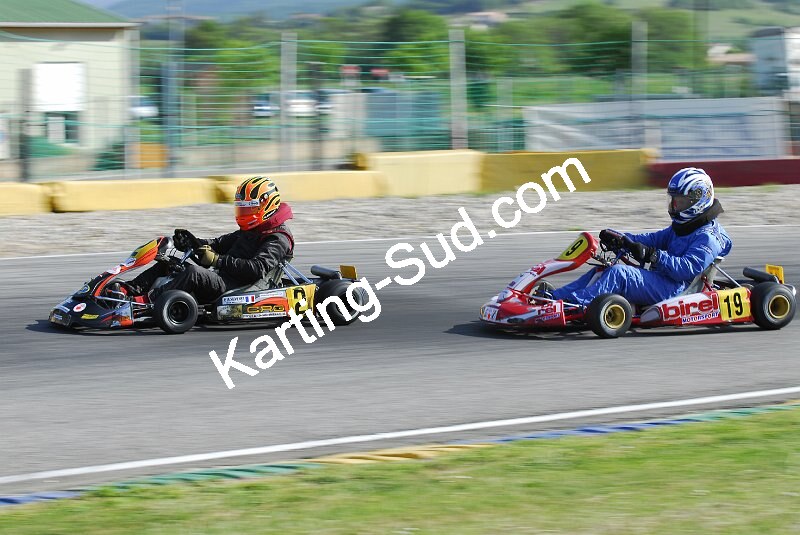 13/05/2007 : 1ère manche du challenge des circuits – 2ème manche du Trophée Vincent Sanchez – 3ème manche du Championnat Régional Languedoc – Lavelanet (Photos Patrick Lascombes) 2007 — karting