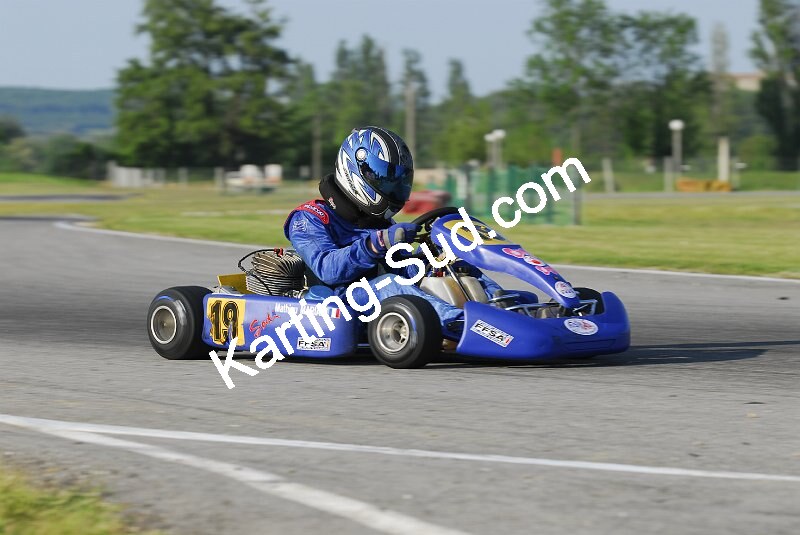 13/05/2007 : 1ère manche du challenge des circuits – 2ème manche du Trophée Vincent Sanchez – 3ème manche du Championnat Régional Languedoc – Lavelanet (Photos Patrick Lascombes) 2007 — karting