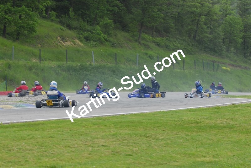 13/05/2007 : 1ère manche du challenge des circuits – 2ème manche du Trophée Vincent Sanchez – 3ème manche du Championnat Régional Languedoc – Lavelanet (Photos Patrick Lascombes) 2007 — karting