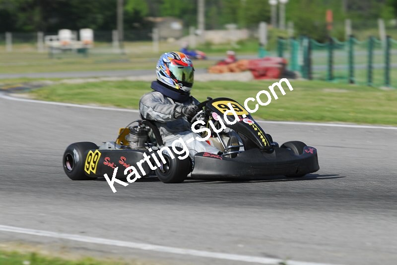 13/05/2007 : 1ère manche du challenge des circuits – 2ème manche du Trophée Vincent Sanchez – 3ème manche du Championnat Régional Languedoc – Lavelanet (Photos Patrick Lascombes) 2007 — karting