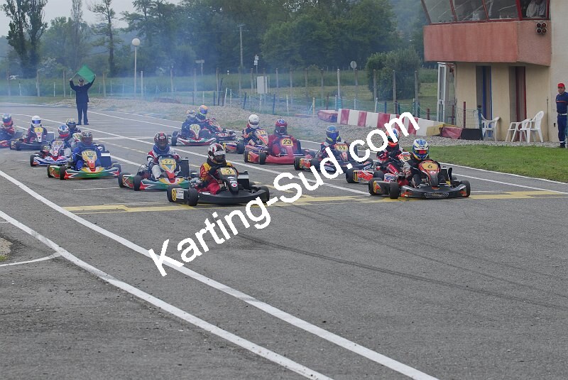 13/05/2007 : 1ère manche du challenge des circuits – 2ème manche du Trophée Vincent Sanchez – 3ème manche du Championnat Régional Languedoc – Lavelanet (Photos Patrick Lascombes) 2007 — karting