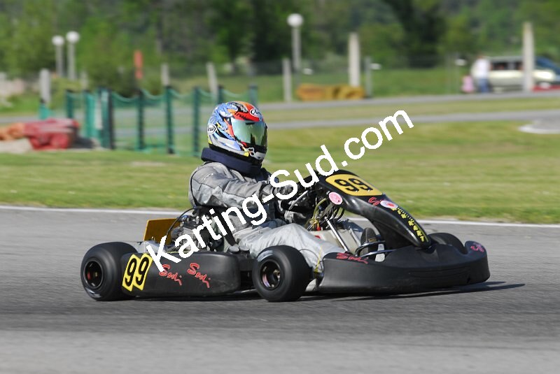 13/05/2007 : 1ère manche du challenge des circuits – 2ème manche du Trophée Vincent Sanchez – 3ème manche du Championnat Régional Languedoc – Lavelanet (Photos Patrick Lascombes) 2007 — karting