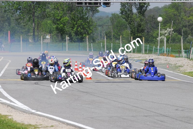 13/05/2007 : 1ère manche du challenge des circuits – 2ème manche du Trophée Vincent Sanchez – 3ème manche du Championnat Régional Languedoc – Lavelanet (Photos Patrick Lascombes) 2007 — karting