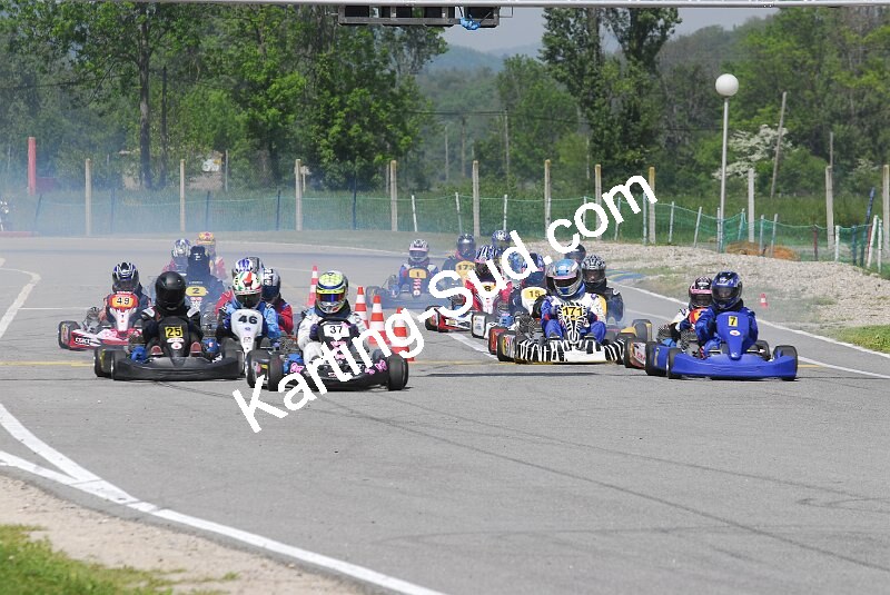 13/05/2007 : 1ère manche du challenge des circuits – 2ème manche du Trophée Vincent Sanchez – 3ème manche du Championnat Régional Languedoc – Lavelanet (Photos Patrick Lascombes) 2007 — karting