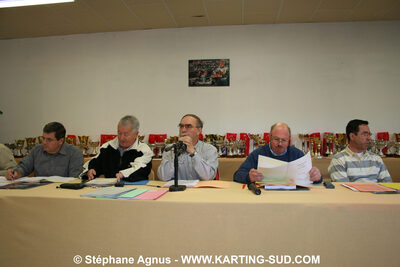 Jean VEYRIES — 20/01/2008 : Assemblée Générale de la CRK Midi-Pyrénées et Remise des Prix Championat Régional MP et Challenge des Circuits (Photos Stéphane Agnus) 2008 — karting
