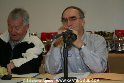 André LEDUC — 20/01/2008 : Assemblée Générale de la CRK Midi-Pyrénées et Remise des Prix Championat Régional MP et Challenge des Circuits (Photos Stéphane Agnus) 2008 — karting