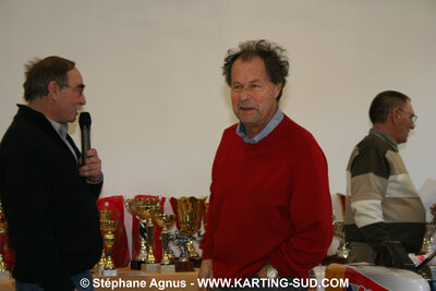 Robert GROUILLARD — 20/01/2008 : Assemblée Générale de la CRK Midi-Pyrénées et Remise des Prix Championat Régional MP et Challenge des Circuits (Photos Stéphane Agnus) 2008 — karting