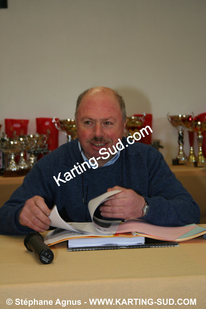 Patrice AGNUS — 20/01/2008 : Assemblée Générale de la CRK Midi-Pyrénées et Remise des Prix Championat Régional MP et Challenge des Circuits (Photos Stéphane Agnus) 2008 — karting