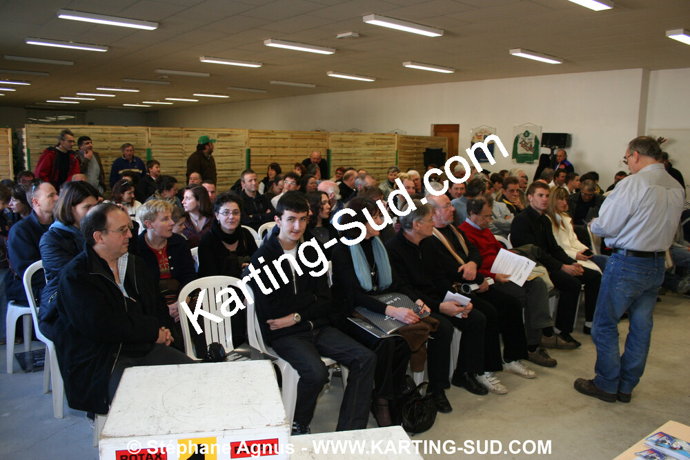 20/01/2008 : Assemblée Générale de la CRK Midi-Pyrénées et Remise des Prix Championat Régional MP et Challenge des Circuits (Photos Stéphane Agnus) 2008 — karting