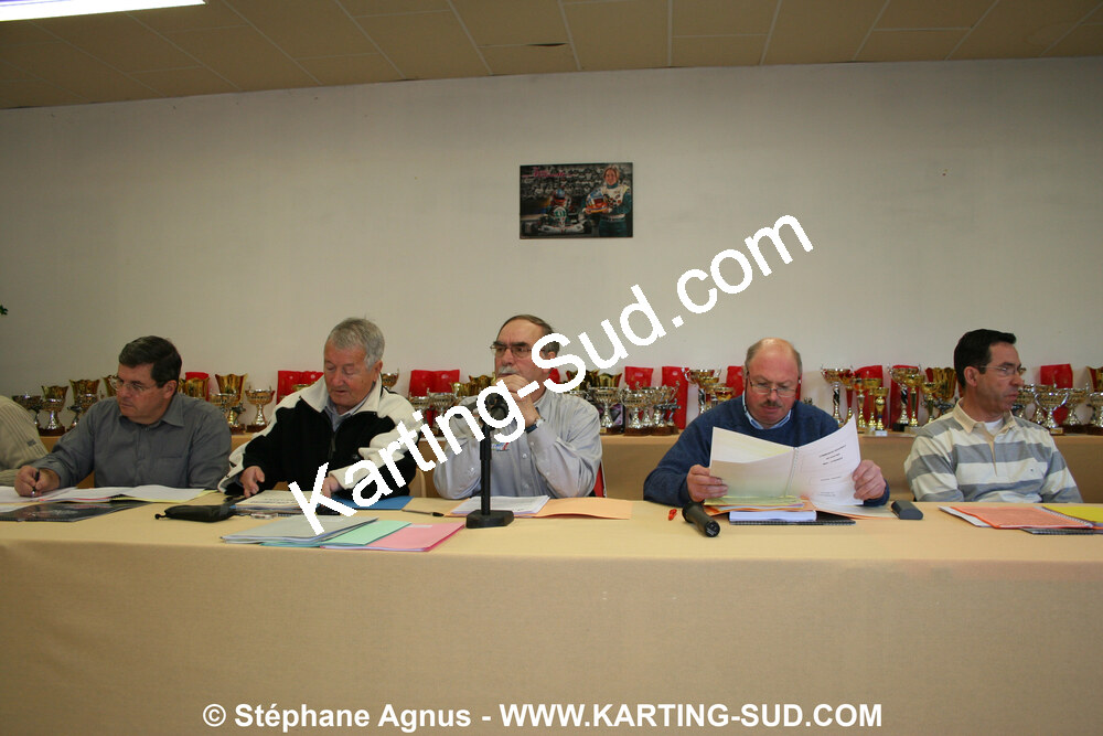 Daniel ALESSI, Jean VEYRIES, Patrice AGNUS — 20/01/2008 : Assemblée Générale de la CRK Midi-Pyrénées et Remise des Prix Championat Régional MP et Challenge des Circuits (Photos Stéphane Agnus) 2008 — karting