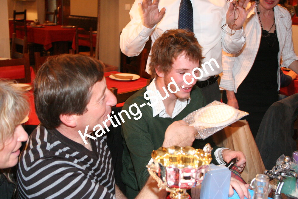 Jérémy EMANUEL — 25/01/2008 : Assemblée Générale de l’ASK Muret (Photos Stéphane Agnus) 2008 — karting