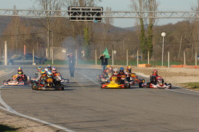 02/03/2008 : 1ère manche du Trophée Vincent Sanchez à Lavelanet (Photos Patrick Lascombes) 2008 — karting