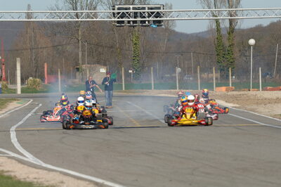 02/03/2008 : 1ère manche du Trophée Vincent Sanchez à Lavelanet (Photos Patrick Lascombes) 2008 — karting