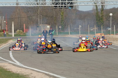 02/03/2008 : 1ère manche du Trophée Vincent Sanchez à Lavelanet (Photos Patrick Lascombes) 2008 — karting
