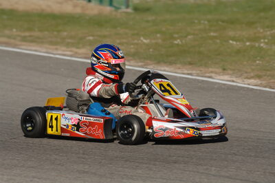 02/03/2008 : 1ère manche du Trophée Vincent Sanchez à Lavelanet (Photos Patrick Lascombes) 2008 — karting