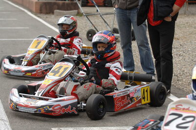 02/03/2008 : 1ère manche du Trophée Vincent Sanchez à Lavelanet (Photos Patrick Lascombes) 2008 — karting
