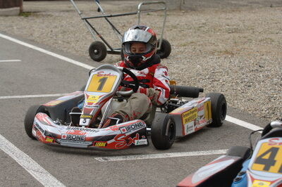 02/03/2008 : 1ère manche du Trophée Vincent Sanchez à Lavelanet (Photos Patrick Lascombes) 2008 — karting