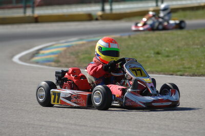 02/03/2008 : 1ère manche du Trophée Vincent Sanchez à Lavelanet (Photos Patrick Lascombes) 2008 — karting