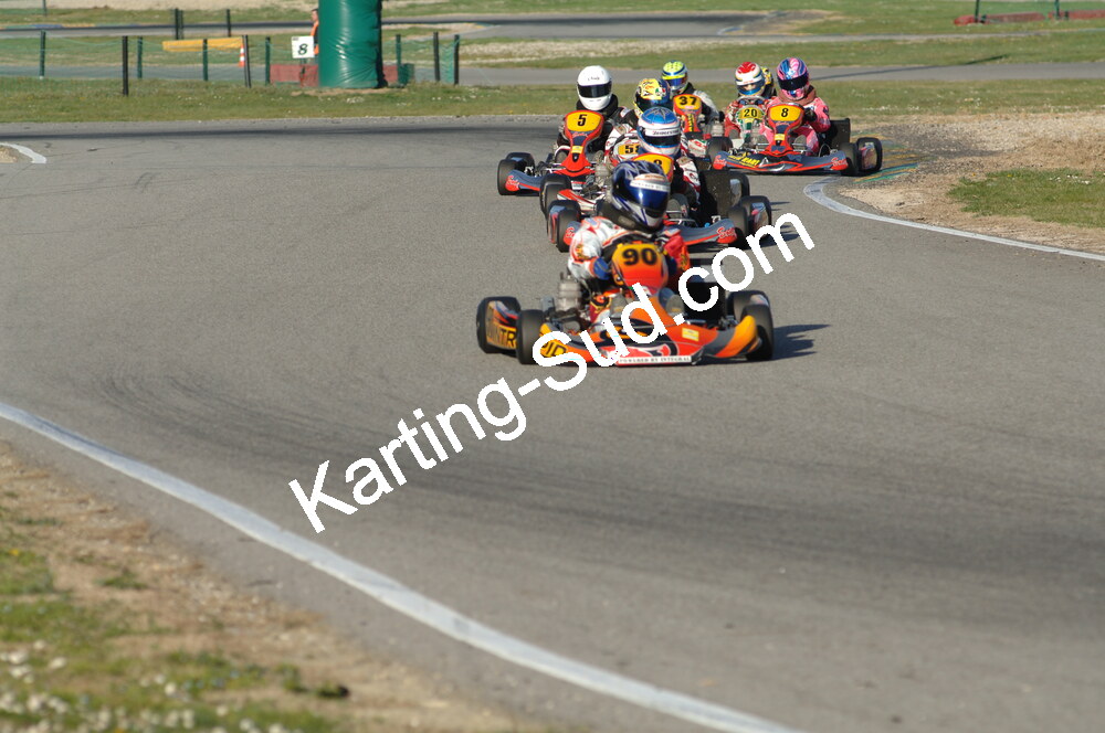 02/03/2008 : 1ère manche du Trophée Vincent Sanchez à Lavelanet (Photos Patrick Lascombes) 2008 — karting