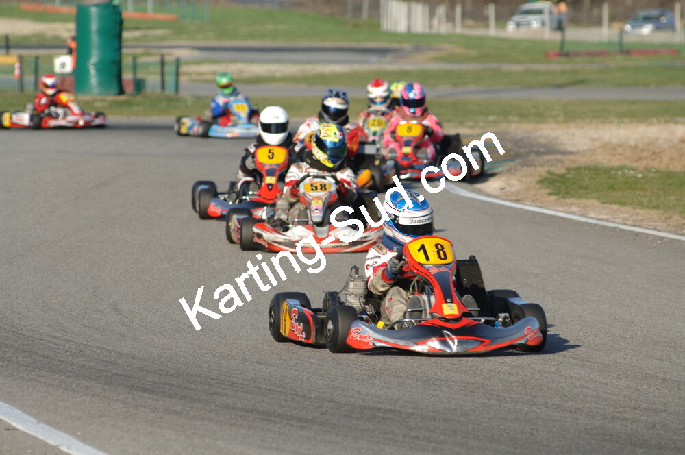 02/03/2008 : 1ère manche du Trophée Vincent Sanchez à Lavelanet (Photos Patrick Lascombes) 2008 — karting