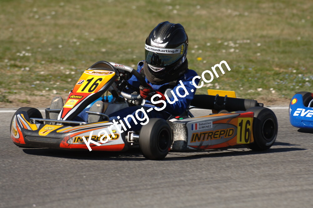 02/03/2008 : 1ère manche du Trophée Vincent Sanchez à Lavelanet (Photos Patrick Lascombes) 2008 — karting
