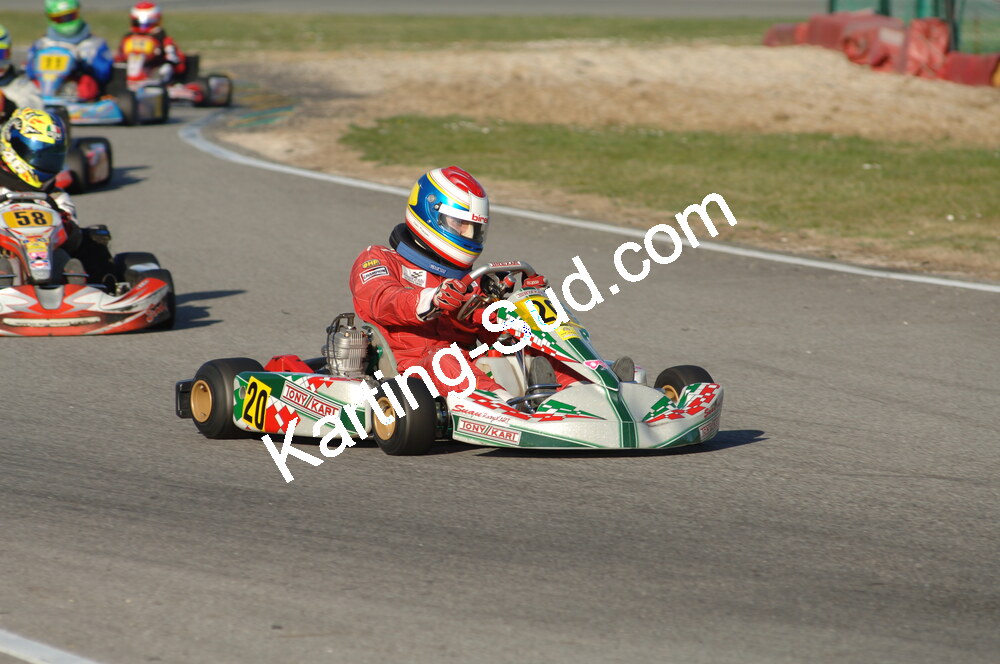 02/03/2008 : 1ère manche du Trophée Vincent Sanchez à Lavelanet (Photos Patrick Lascombes) 2008 — karting