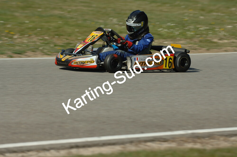 02/03/2008 : 1ère manche du Trophée Vincent Sanchez à Lavelanet (Photos Patrick Lascombes) 2008 — karting
