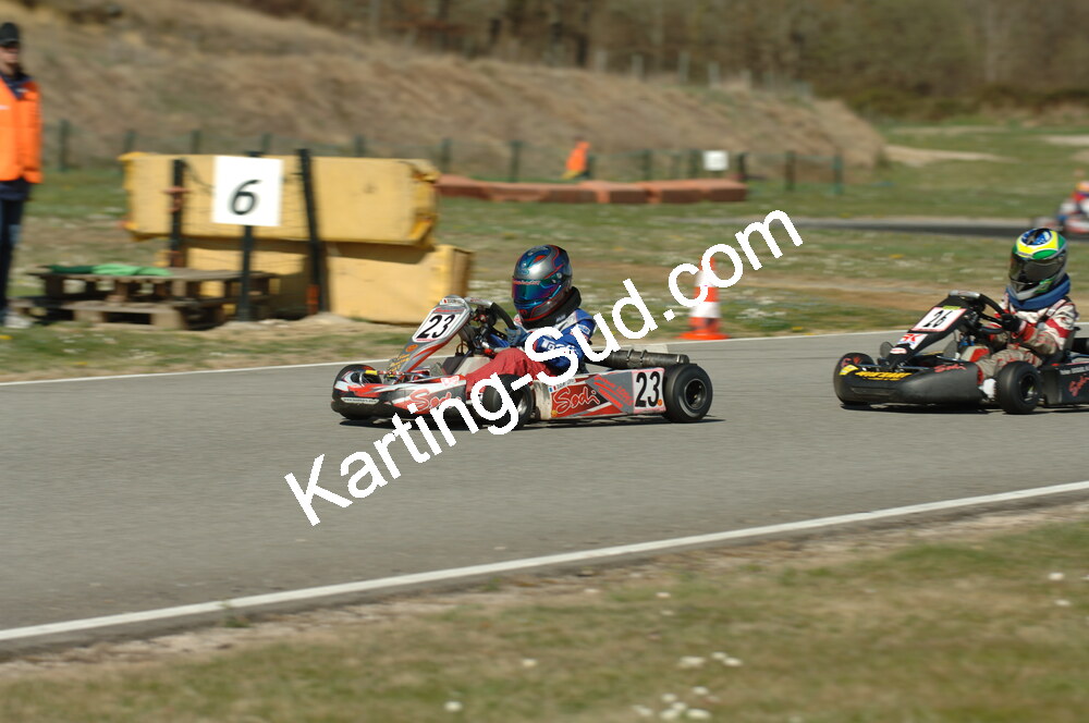 02/03/2008 : 1ère manche du Trophée Vincent Sanchez à Lavelanet (Photos Patrick Lascombes) 2008 — karting