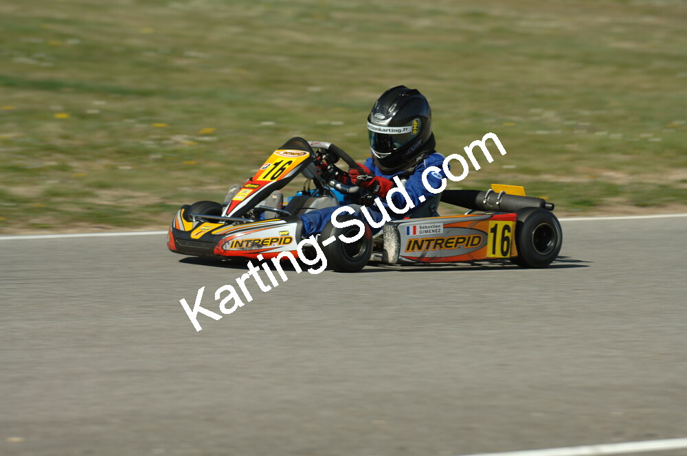 02/03/2008 : 1ère manche du Trophée Vincent Sanchez à Lavelanet (Photos Patrick Lascombes) 2008 — karting